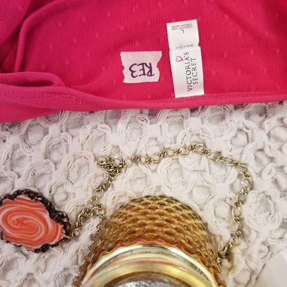 🌻🌺🌻VICTORIA'S SECRET PINK STRETCH BODYSUIT!! - Picture 4 of 5